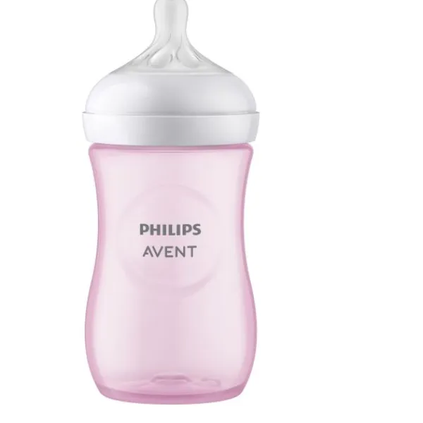 Philips Avent Fles Natural Response Roze 260ml> Flessen