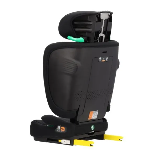 Puck Autostoel JACK-black Isofix Groep 2/3 (100-150 cm) Opvouwbaar + Slaapstand> I-Size Autostoelen|Autostoel Groep 2/3 (15-36Kg)