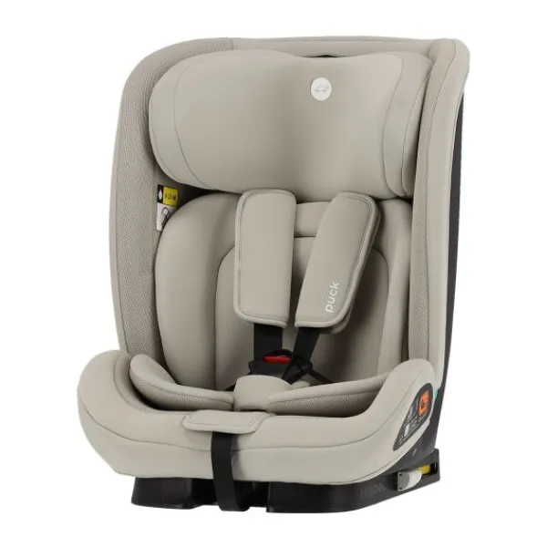 Puck Autostoel JILL-sand Isofix Groep 1/2/3 (76-150 cm)> I-Size Autostoelen|Autostoel Groep 1/2/3 (9-36Kg)