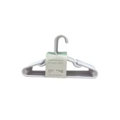 Puck Kledinghanger Kunststof Wit (15 stuks)><noscript><img width=