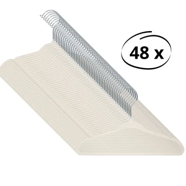 Puck kledinghanger metaal clay set (48 stuks)> Kledinghangers