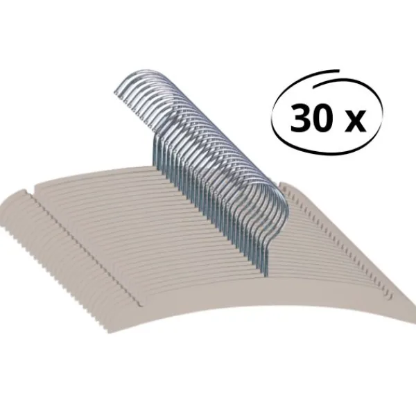 Puck kledinghanger metaal clay set (48 stuks)> Kledinghangers