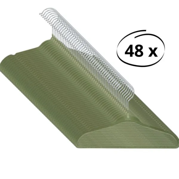 Puck kledinghanger metaal clay set (48 stuks)> Kledinghangers