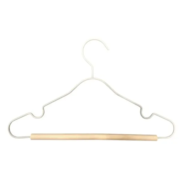 Puck Kledinghanger Metaal - Set van 6 - Zwart> Kledinghangers