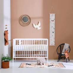 Puck Ledikant Raw Beuken Natural 60x120 cm><noscript><img width=