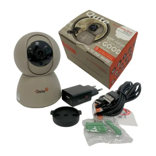 Qute Q-connection Solo zand - WIFI babycamera - Babyfoon> Pmr Babyfoons|Beeld Babyfoons