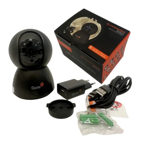 Qute Q-connection Solo zand - WIFI babycamera - Babyfoon> Pmr Babyfoons|Beeld Babyfoons