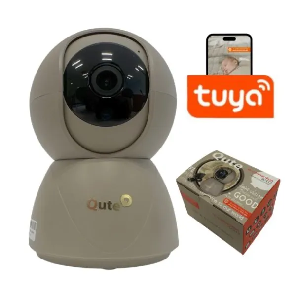 Qute Q-connection Solo zand - WIFI babycamera - Babyfoon> Pmr Babyfoons|Beeld Babyfoons