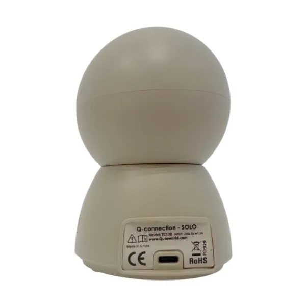 Qute Q-connection Solo zand - WIFI babycamera - Babyfoon> Pmr Babyfoons|Beeld Babyfoons