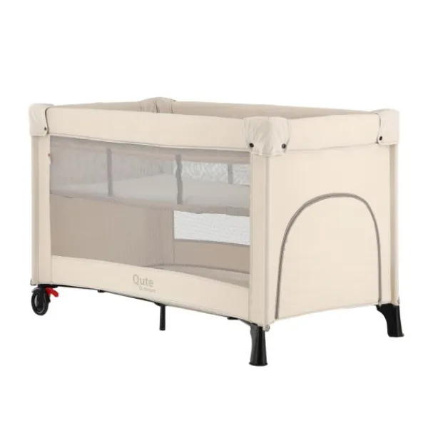 Qute Q-dream Campingbed easyfold ivory> Inklapbare Reis Boxen|Inklapbare Reis Boxen
