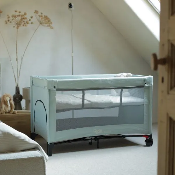 Qute Q-dream Campingbed easyfold ivory> Inklapbare Reis Boxen|Inklapbare Reis Boxen