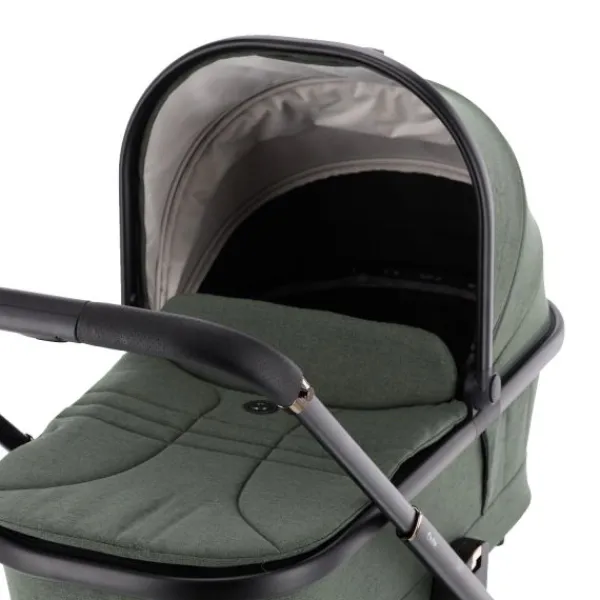 Qute Q-Rider Plus Kinderwagen - Denim Blue | Kidsriver Curve Autostoel - Black> Uitbreidbare Kinderwagens|Wandelwagens