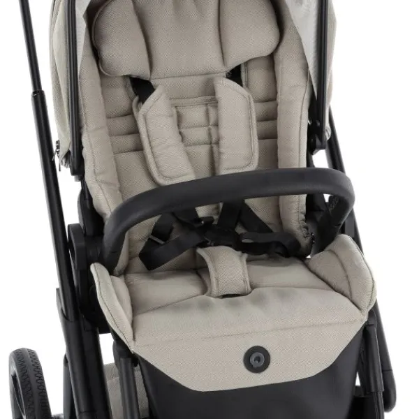 Qute Q-Rider Plus Kinderwagen - Denim Blue | Kidsriver Curve Autostoel - Black> Uitbreidbare Kinderwagens|Wandelwagens