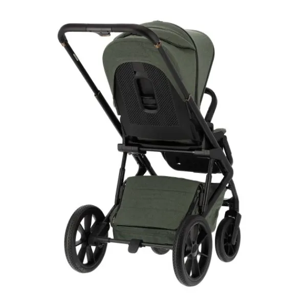 Qute Q-Rider Plus Kinderwagen - Denim Blue | Kidsriver Curve Autostoel - Black> Uitbreidbare Kinderwagens|Wandelwagens