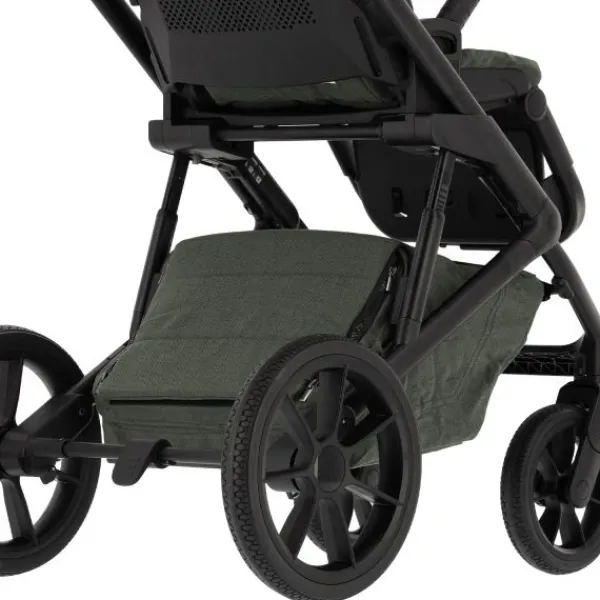 Qute Q-Rider Plus Kinderwagen - Denim Blue | Kidsriver Curve Autostoel - Black> Uitbreidbare Kinderwagens|Wandelwagens
