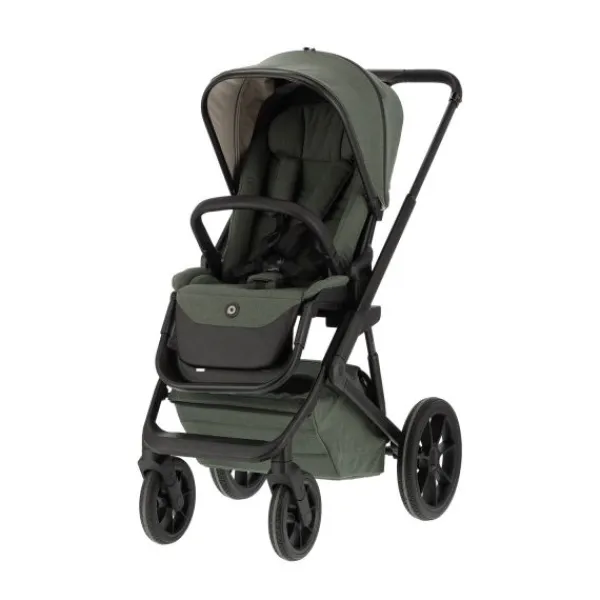 Qute Q-Rider Plus Kinderwagen - Denim Blue | Kidsriver Curve Autostoel - Black> Uitbreidbare Kinderwagens|Wandelwagens