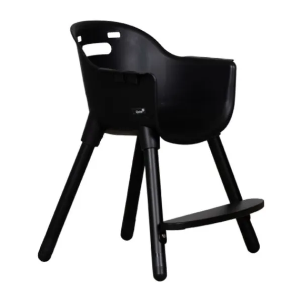 Qute Q-Smack Zwart> Houten Kinderstoelen