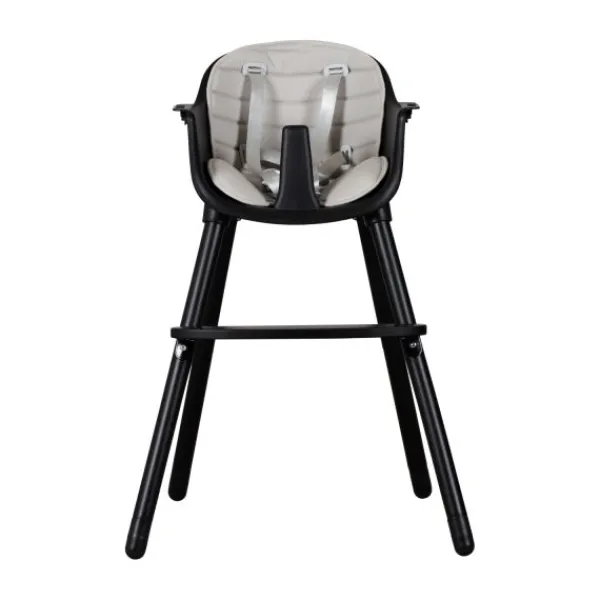 Qute Q-Smack Zwart> Houten Kinderstoelen