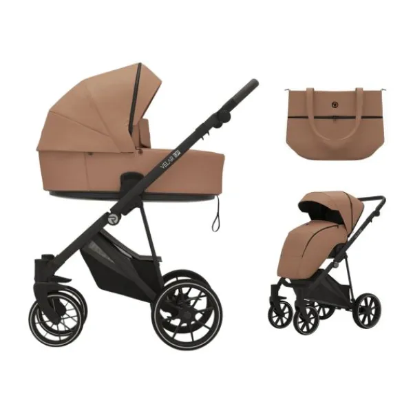 RIKO Velar Up - Kinderwagen - Lava> Wandelwagens|Complete Kinderwagens