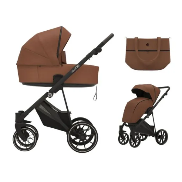 RIKO Velar Up - Kinderwagen - Lava> Wandelwagens|Complete Kinderwagens