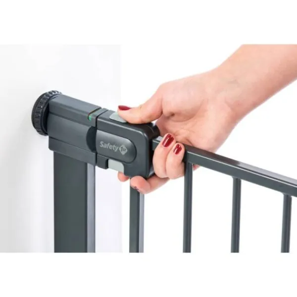 Safety 1st Deurhek Easy Close Wit (73 cm - 80 cm)> Traphekken Configuratiesysteem|Traphekken Met Rolsysteem