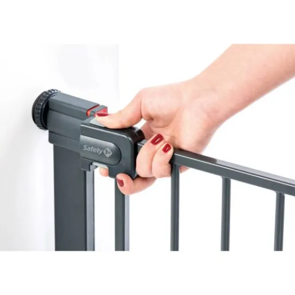 Safety 1st Deurhek Easy Close Wit (73 cm - 80 cm)> Traphekken Configuratiesysteem|Traphekken Met Rolsysteem