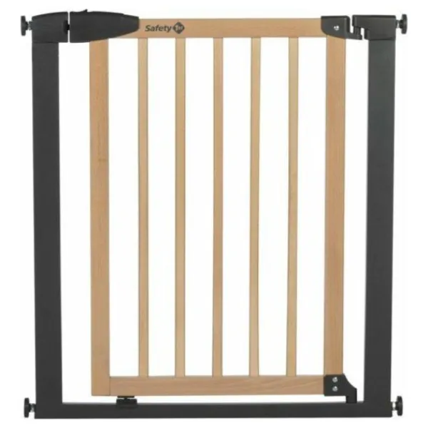 Safety 1st Deurhek Simply Close Wood & Metal> Traphekken Configuratiesysteem|Traphekken Met Rolsysteem
