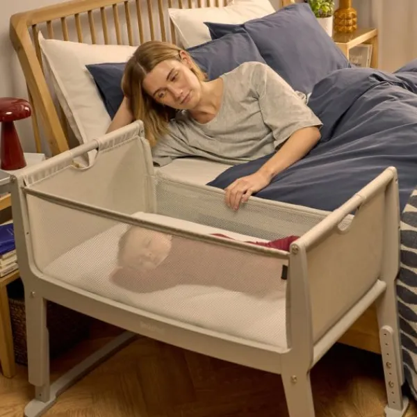 Snuz Bedside Crib SnuzPod Studio London Navy> Co-Sleepers