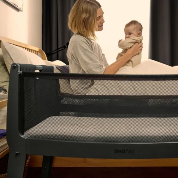 Snuz Bedside Crib SnuzPod Studio London Navy> Co-Sleepers