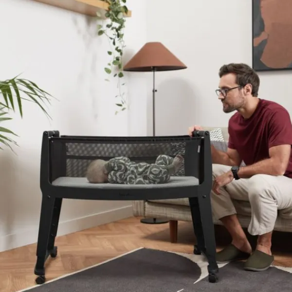 Snuz Bedside Crib SnuzPod Studio London Navy> Co-Sleepers