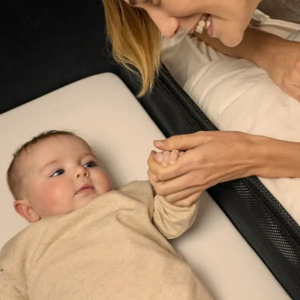 Snuz Bedside Crib SnuzPod Studio London Navy> Co-Sleepers