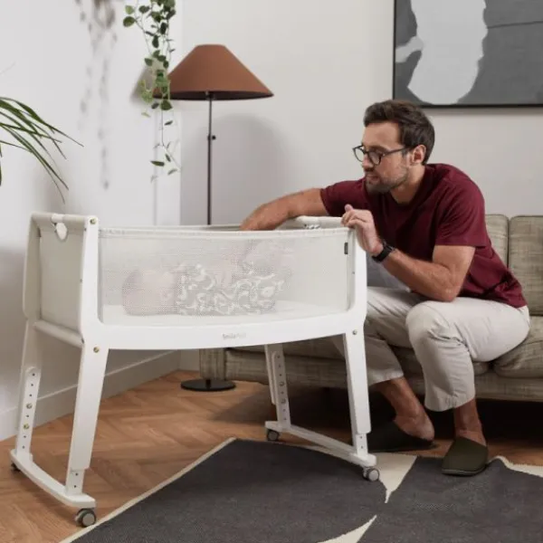 Snuz Bedside Crib SnuzPod Studio London Navy> Co-Sleepers