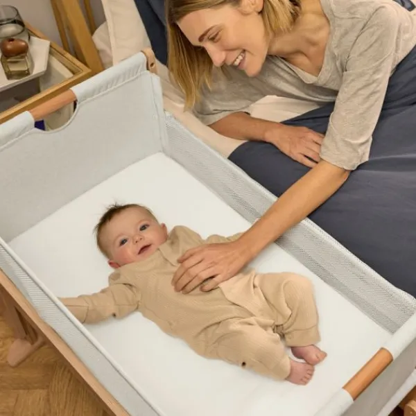 Snuz Bedside Crib SnuzPod Studio London Navy> Co-Sleepers