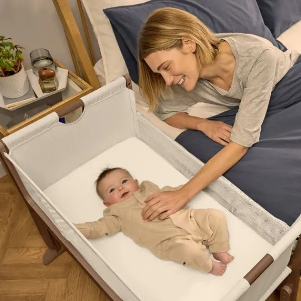 Snuz Bedside Crib SnuzPod Studio London Navy> Co-Sleepers