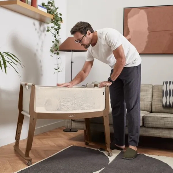 Snuz Bedside Crib SnuzPod Studio London Navy> Co-Sleepers