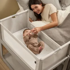 Snuz Co-Sleeper SnüzPod⁵ - Mocha><noscript><img width=