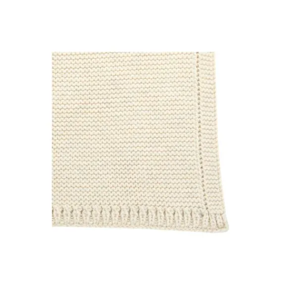 Snuz Deken Organic Knitted Cellular Truffle> Accessoires Wiegen