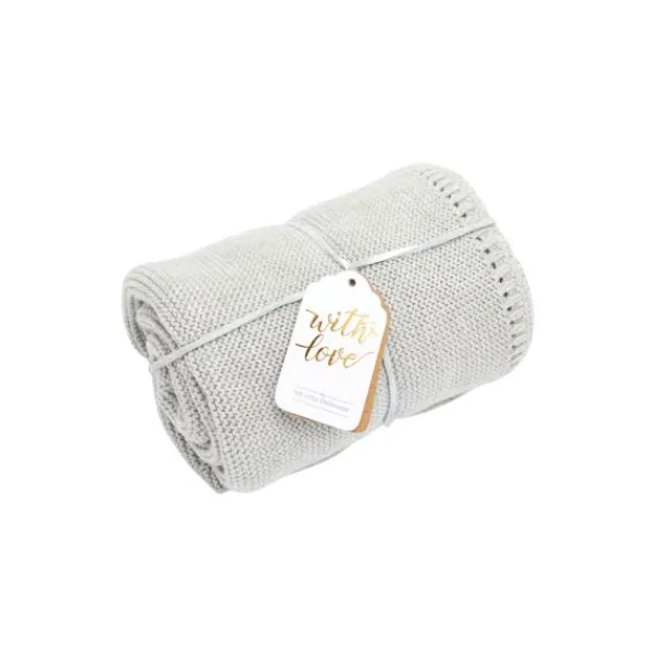 Snuz Deken Organic Knitted Cellular Truffle> Accessoires Wiegen