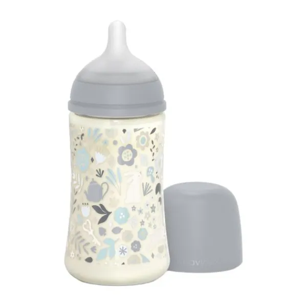 Suavinex Wonderland SX Pro Fles - Slow Flow - 150ml - Blauw> Flessen
