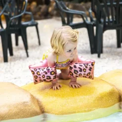 Swim Essentials Exclusive Zwembandjes Yellow Circus (0-2 jaar)><noscript><img width=