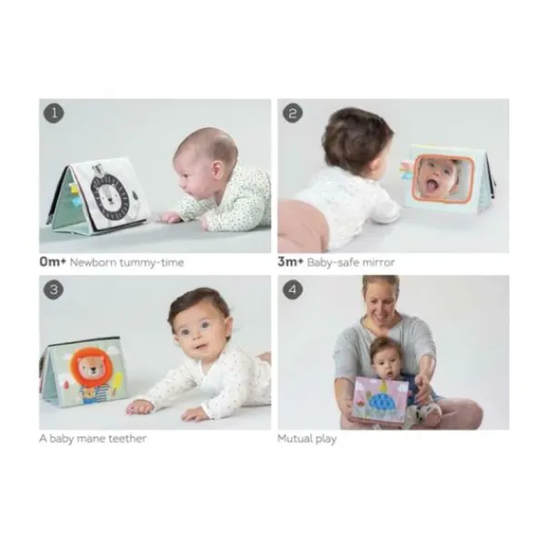 Taf Toys Babyboekje Tummy-Time Savannah> Boeken
