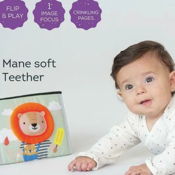 Taf Toys Babyboekje Tummy-Time Savannah> Boeken