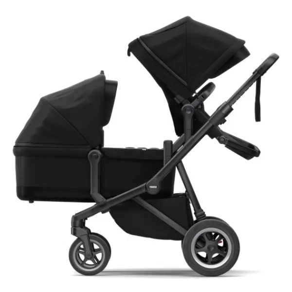 Thule Sleek Reiswieg Grey Melange> Accessoires Kinderwagens|Accessoires Tweeling/Duo