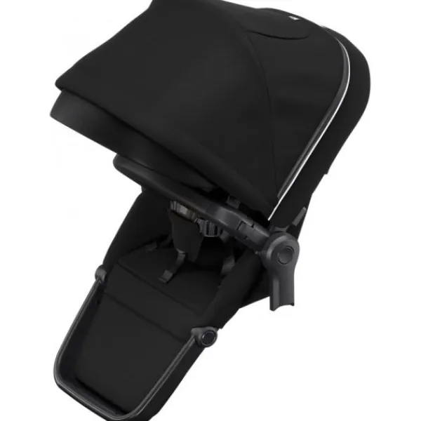 Thule Sleek Sibling Seat Grey Melange On Black> Accessoires Kinderwagens|Accessoires Tweeling/Duo