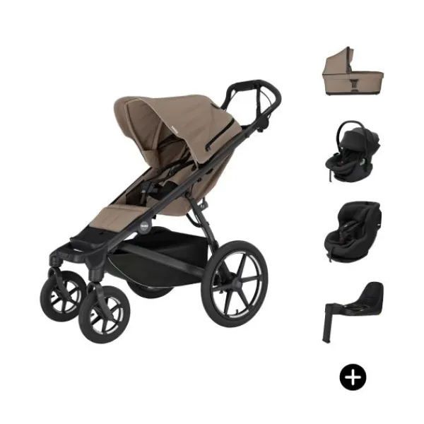 Thule Urban Glide 4 Kinderwagen 4‑in‑1 – Complete Bundel – Beige> Uitbreidbare Kinderwagens|Wandelwagens