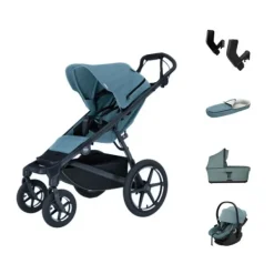 Thule Urban Glide 4 Kinderwagen 3‑in‑1 – Basis Bundel – Beige><noscript><img width=