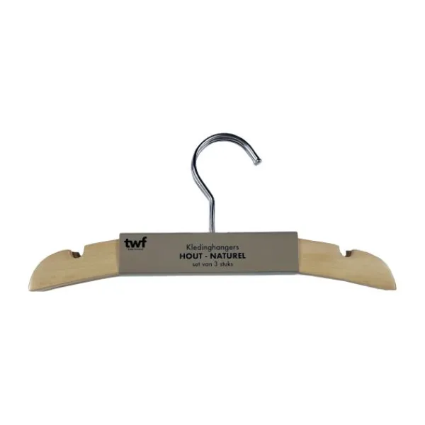 TWF Kledinghanger Hout Clay (30 stuks)> Kledinghangers