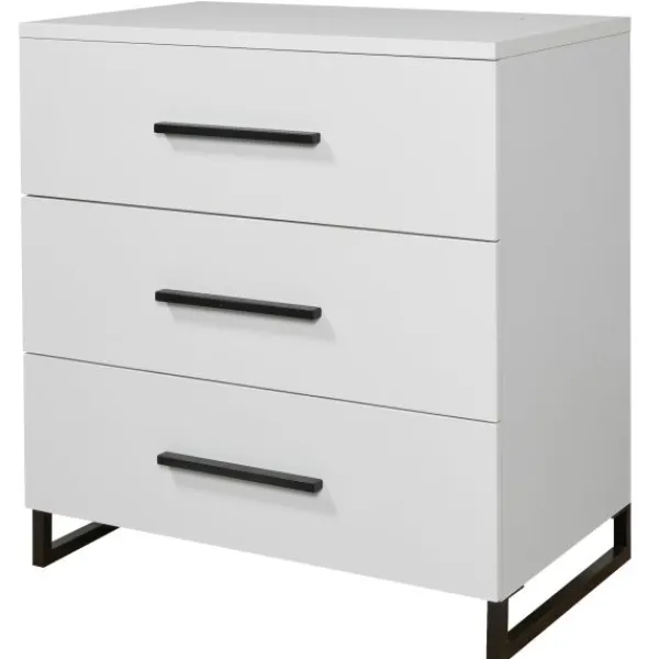TWF Ledikant 60 x 120 - Commode - Hanglegkast Bergen> Complete Babykamers|Ladekasten