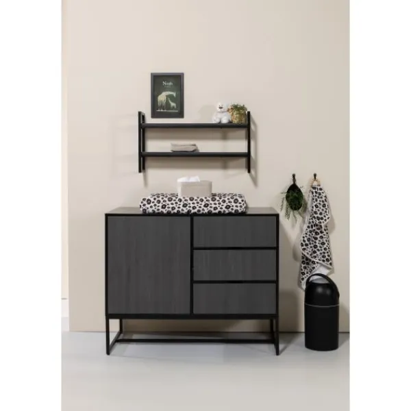 TWF Ledikant 60 x 120 - Commode - Hanglegkast Preston> Complete Babykamers|Ladekasten