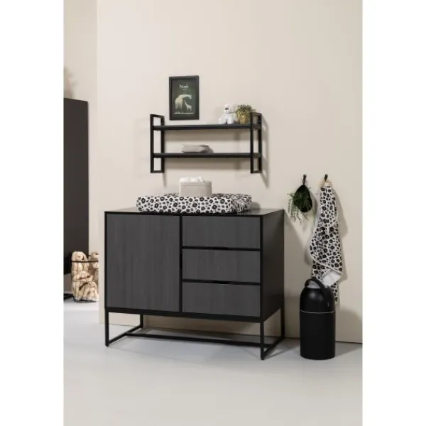 TWF Ledikant 60 x 120 - Commode - Hanglegkast Preston> Complete Babykamers|Ladekasten